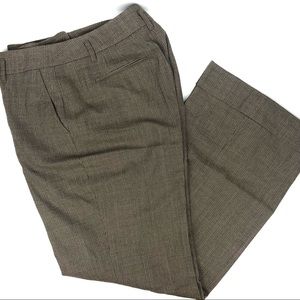 Ann Taylor LOFT julie wool blend trousers size 8